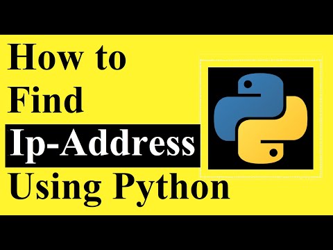 Find Ip Address Using Python