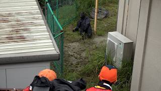 9月28日【びわ湖放送ニュース】クマなど出没に備えて　大津市で緊急銃猟の実地訓練