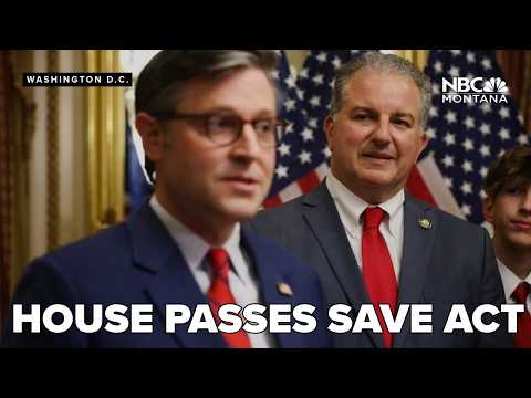 House passes SAVE Act, sends bill mandating photo ID & proof of citizenship to Senate