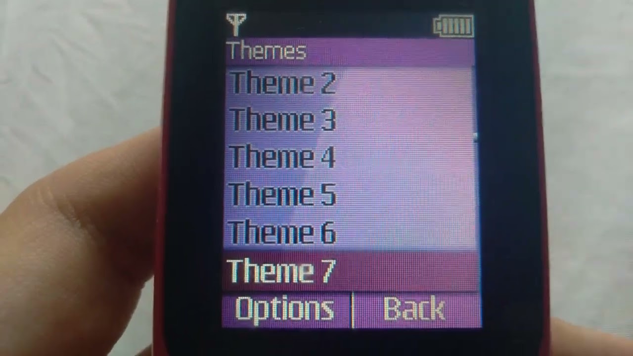 Nokia 100 (RH-130) Themes