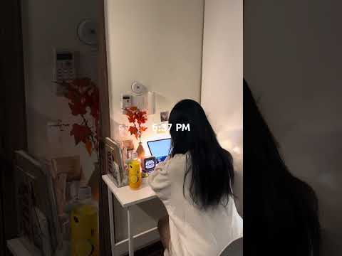 Cozy Night Routine 🌙 Productive After School Study