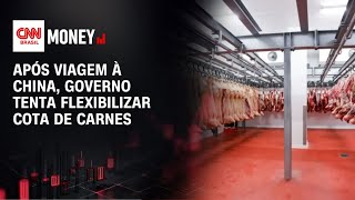Vídeo: Após viagem à China, governo tenta flexibilizar cota de carnes | CNN AGRO NEWS