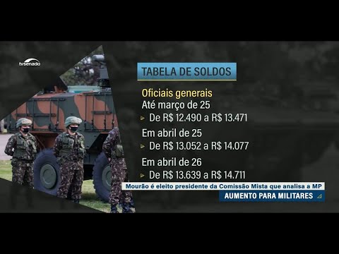 Instalada a comissão mista da MP que reajustou soldo dos militares