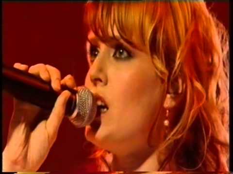 New Order and Ana Matronic performing Jetream on Jonathan Ross