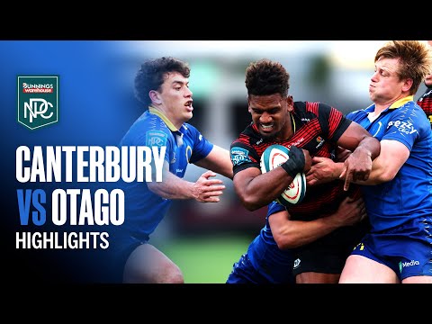 FINAL HIGHLIGHTS | Canterbury v Otago (Bunnings NPC 2025)
