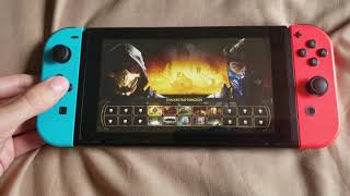 Playing MK11 Switch without the 20GB update! (What can you access without it?)