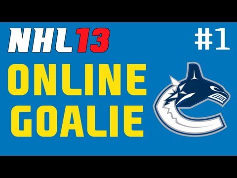 NHL 13: Online Goalie ep. 1 "Roberto Luongo"