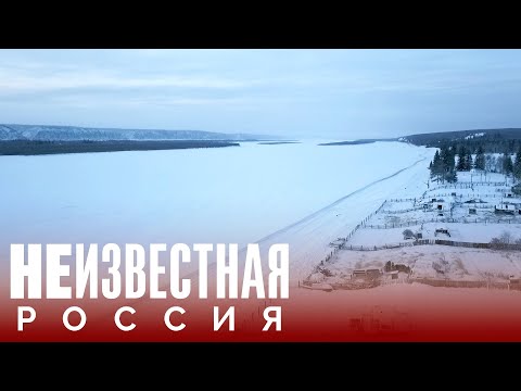 Зима в Якутской деревне