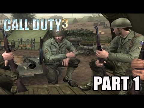 Call of Duty 3 Walkthrough PART 1  |  SAINT LO Campaign