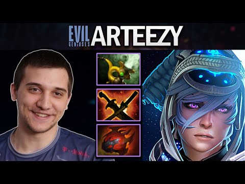 EG.ARTEEZY LUNA WITH TANK BUILD - DOTA 2 7.27 GAMEPLAY