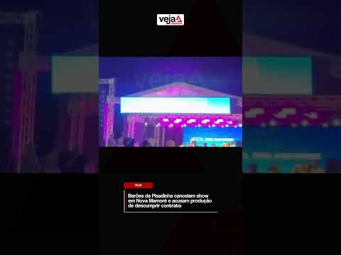 Barões da Pisadinha cancelam show em Nova Mamoré e acusam produção de descumprir contrato #Shorts