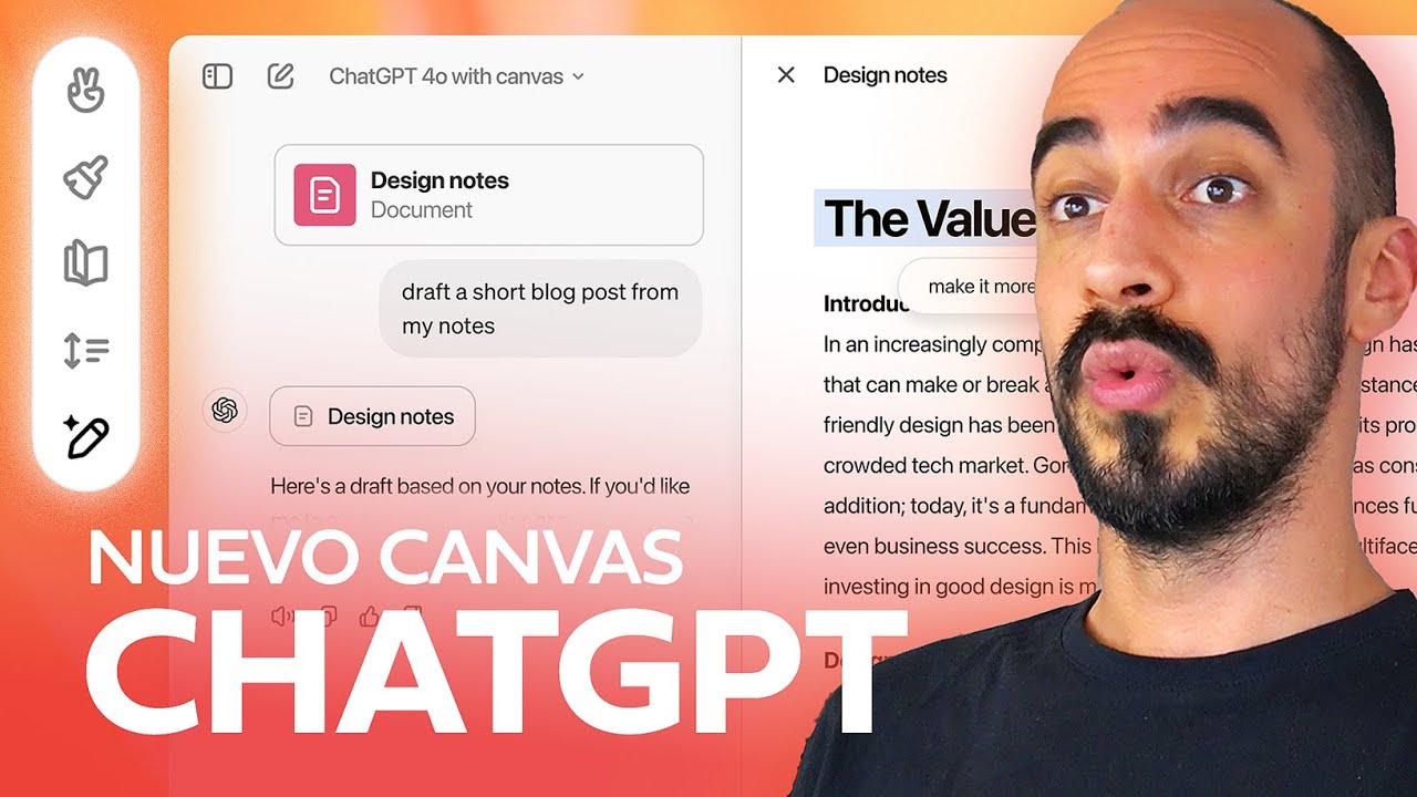 ¡NUEVO ChatGPT CANVAS! ✨ Mejor de lo que me esperaba