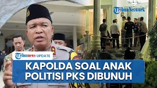 Kapolda Banten Buka Suara soal Kasus Pembunuhan Anak Politisi PKS di Cilegon, Ungkap Fakta Terbaru