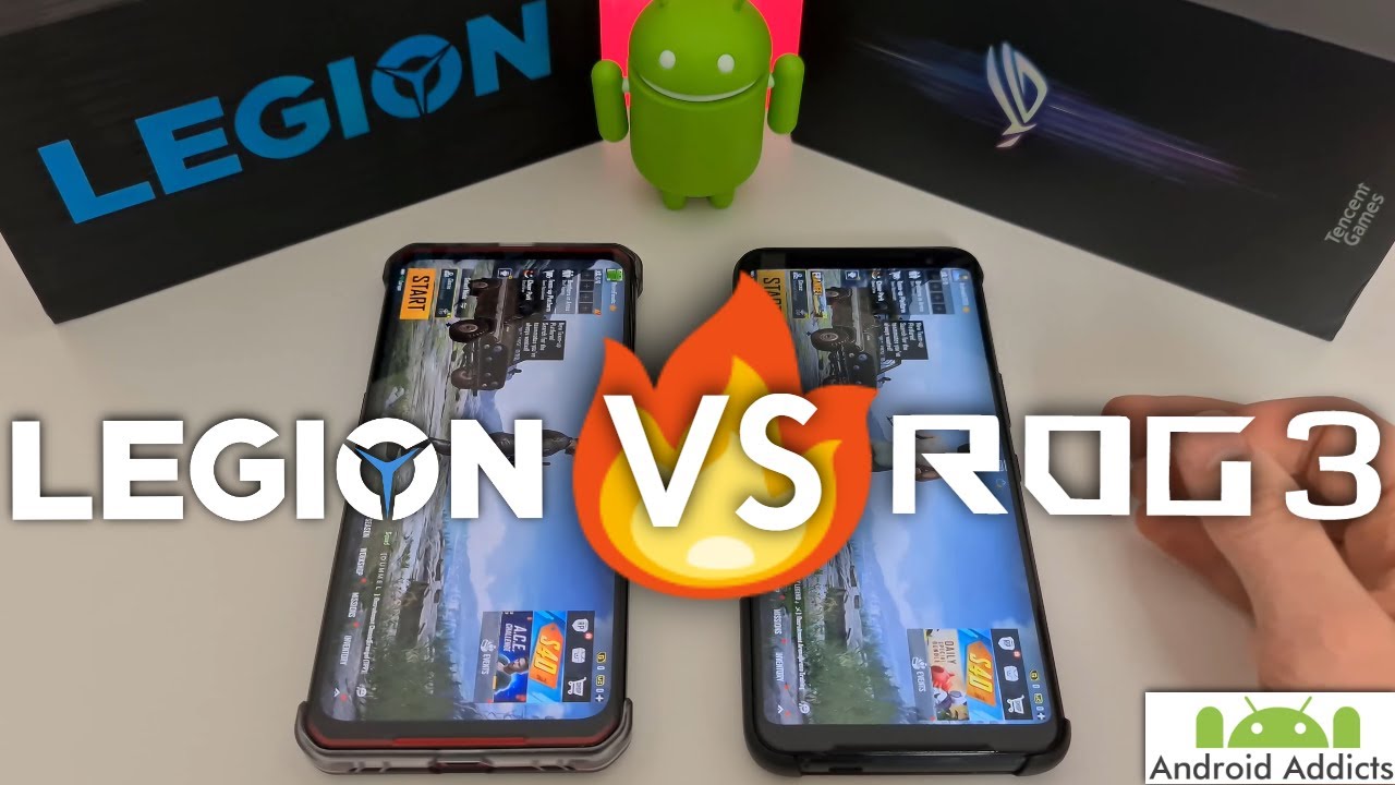 Lenovo Legion vs Asus Rog Phone 3 Speed Test