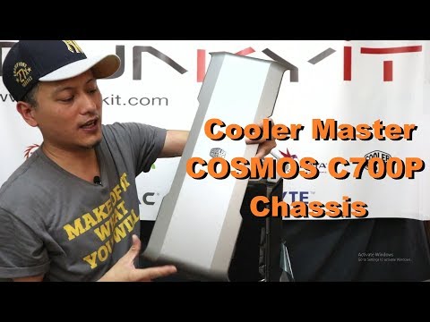 Unboxing the monstrous Cooler Master COSMOS C700P Chassis