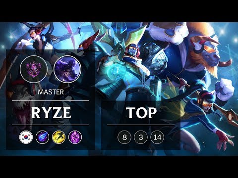 Ryze Top vs Cassiopeia - KR Master Patch 9.4