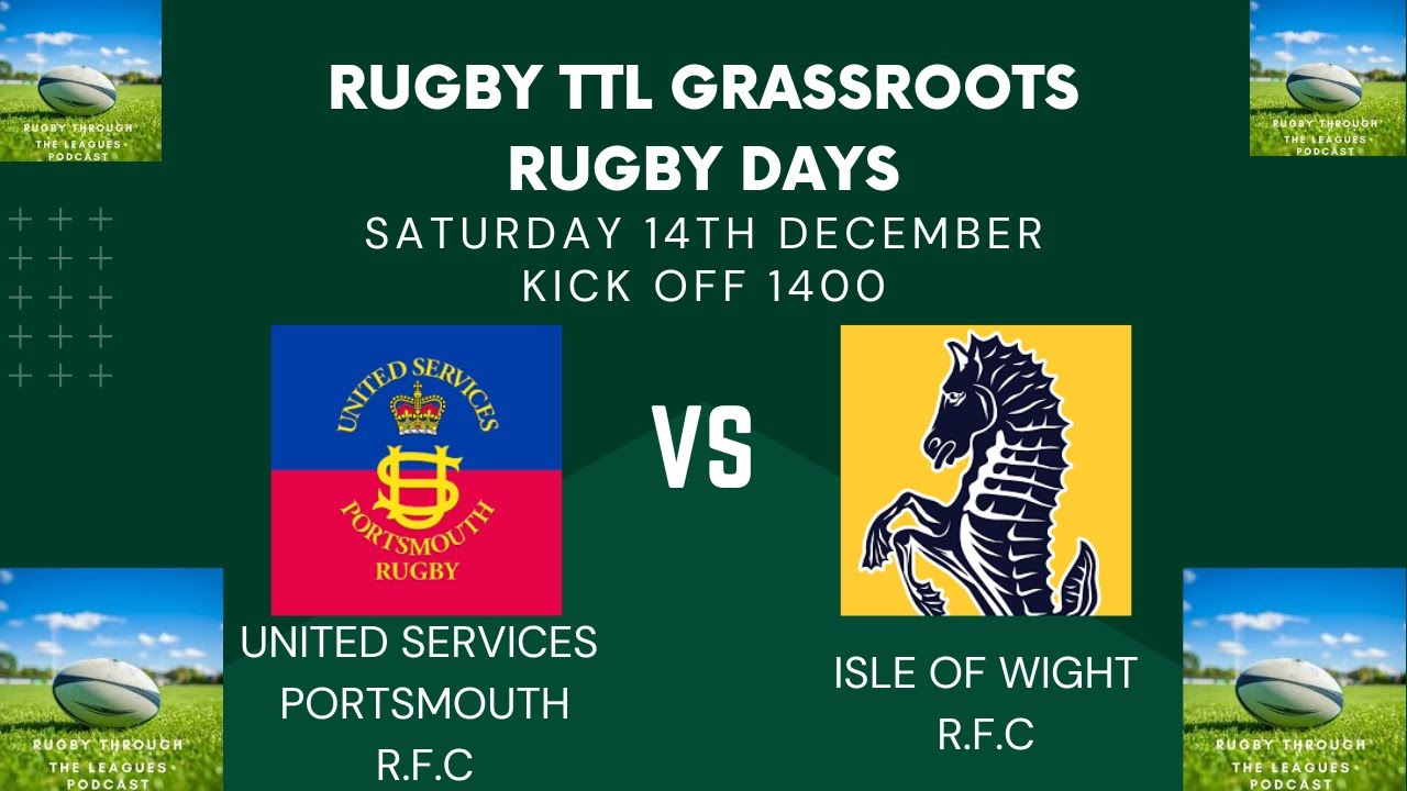 Rugby TTL Grassroots Rugby Days US Pompey v IOW 14 12 24