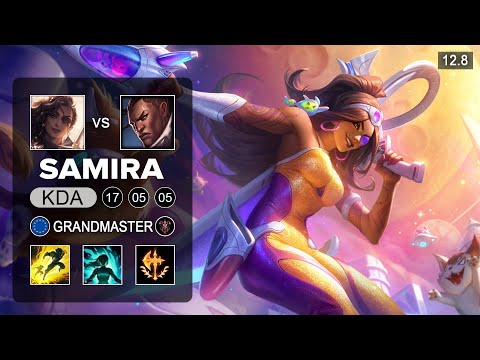 Gen G Ruler Samira vs Lucian ADC - KR Grandmaster - Patch 12.8 Season 12