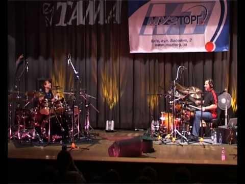 #aleksandrmurenko  #zildjian #Maxmalyshev  Joel Rosenblatt ZildjianDay in  Kiev Ukraine 2007