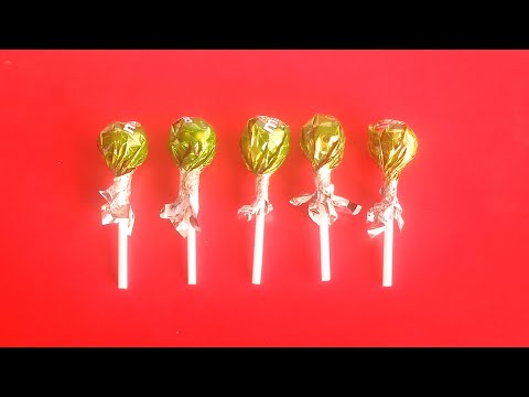 Satisfying Video | 5 Lollipops Unpacking ASMR | Testy Rainbow Lollipop Candy Chocolate Unpacking