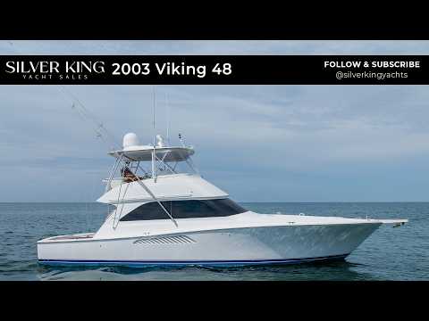 2003 Viking 48 Convertible Lady Ambition Video
