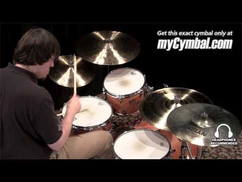 Sabian 17" HH Medium Thin Crash Cymbal - Brilliant (11707B-1012513E)