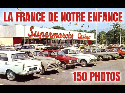 LA FRANCE DE NOTRE ENFANCE - Diaporama de nos vieilles voitures dans les villes