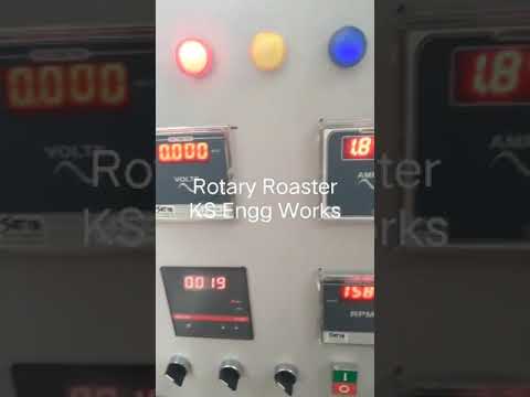 Puff Snacks Rotary Roaster Machine