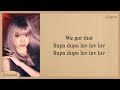 BABYMONSTER SUPA DUPA LUV Lyrics