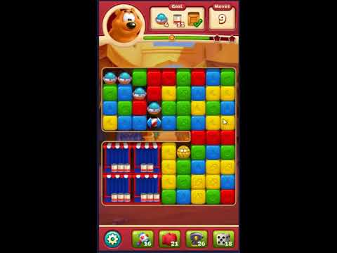 Toon Blast Level 1747 - NO BOOSTERS 🐻🐺🐱 | SKILLGAMING ✔️