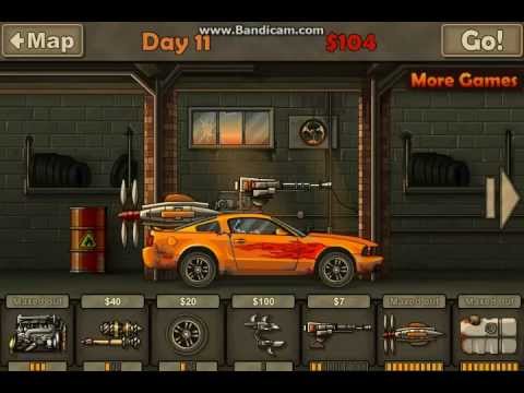 Let's Play Earn To Die 2012 Part 1: Ford Mustang And First Stage