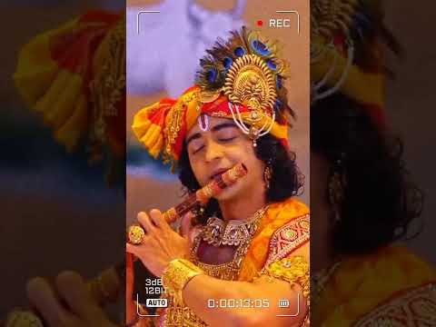 Krishna playing flute infront of radha💕 ||do subscribe for more||#radhakrishnlatestepisode