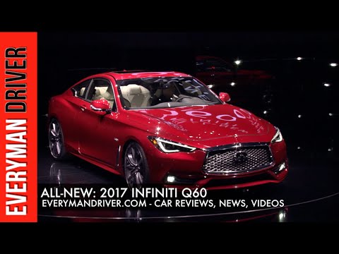 Detroit Debut: 2017 Infiniti Q60 Sports Coupe on Everyman Driver