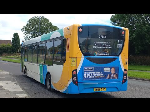 *MY FAVOURITE E200* The 32 To Walker - Stagecoach Northeast 37313 - SN65 OJD