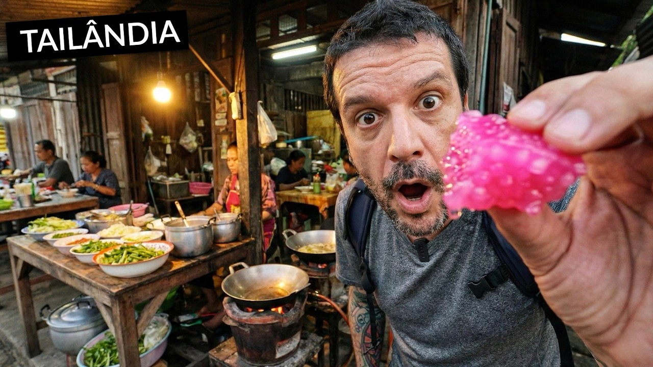 Essa COMIDA TAILANDESA você só encontra nessa cidade!! 🇹🇭