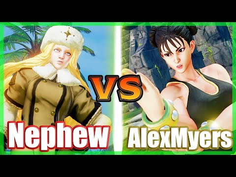 SFV CE 👊🏻 Nephew (Kolin) vs AlexMyers (Chun Li) FT2