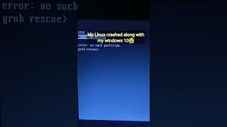Download lagu Why my Linux (kali)  crashed with windows 10! #shorts mp3