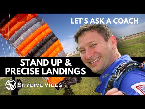 Skydiving Landings & How to start Swooping - Let's Ask a Coach - Brian Germain
