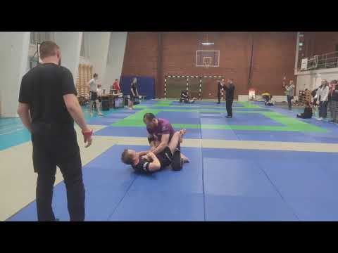 Imatra NoGi Open Cup 2020 Värivyöt Open weight 1 8 Final Yunka Yaroslav   Tuomas Hänninen