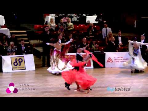 Martin Houska - Andrea Trestikova, Prague Open 2013, WDSF WO standard, 4. round - tango