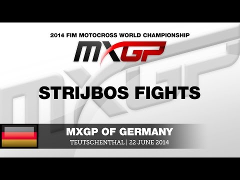 MXGP of Germany 2014 - Strijbos fights his way to 2nd - Motocross