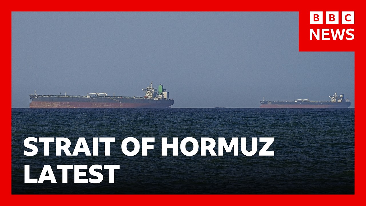 Iran closes Strait of Hormuz again over continued US blockade of ports, state media says | BBC News