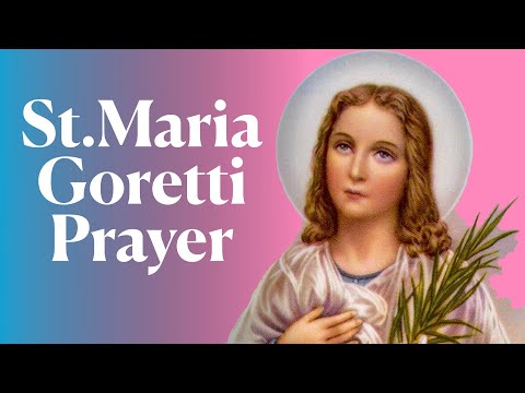 St. Maria Goretti Prayer