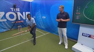 Shane Warne and Mahela Jayawardene Cricket Bowling and Batting Lessons