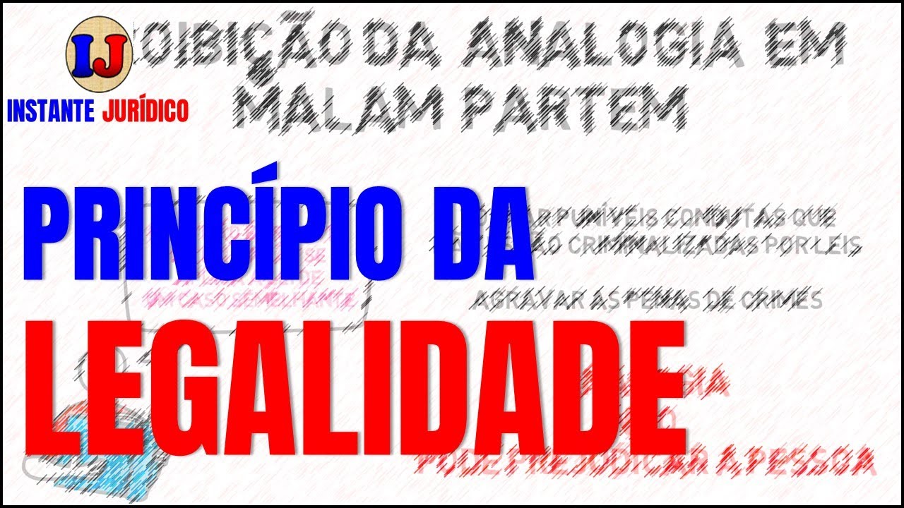 12- Legalidade Penal - Reserva Legal e Anterioridade – Princípio de Direito Penal