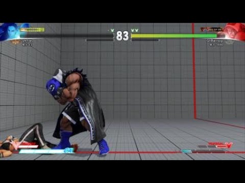 STREET FIGHTER V_20171024 BALROG VS LAURA(Master) 스트리트파이터5 술취한췩췩이 성장기