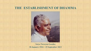 S.N. Goenka - a talk by Patrick Given Wilson (part 1) video