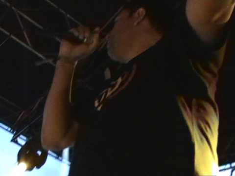 ALEX PEACE & Bad Boy Bill (falling anthem) back stage with the bad boys at demf