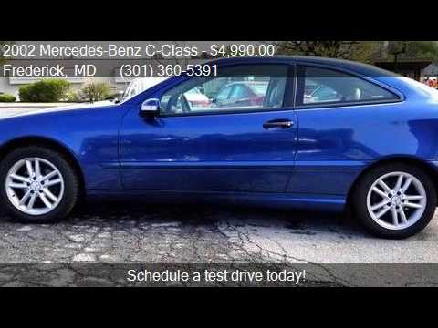 2002 Mercedes-Benz C-Class C 230 Kompressor 2dr Hatchback fo