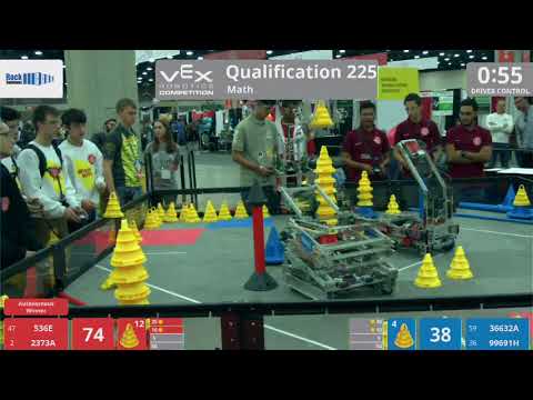 2018 VRC Math Q225 - 536E 2373A vs 36632A 99691H - 110 to 73